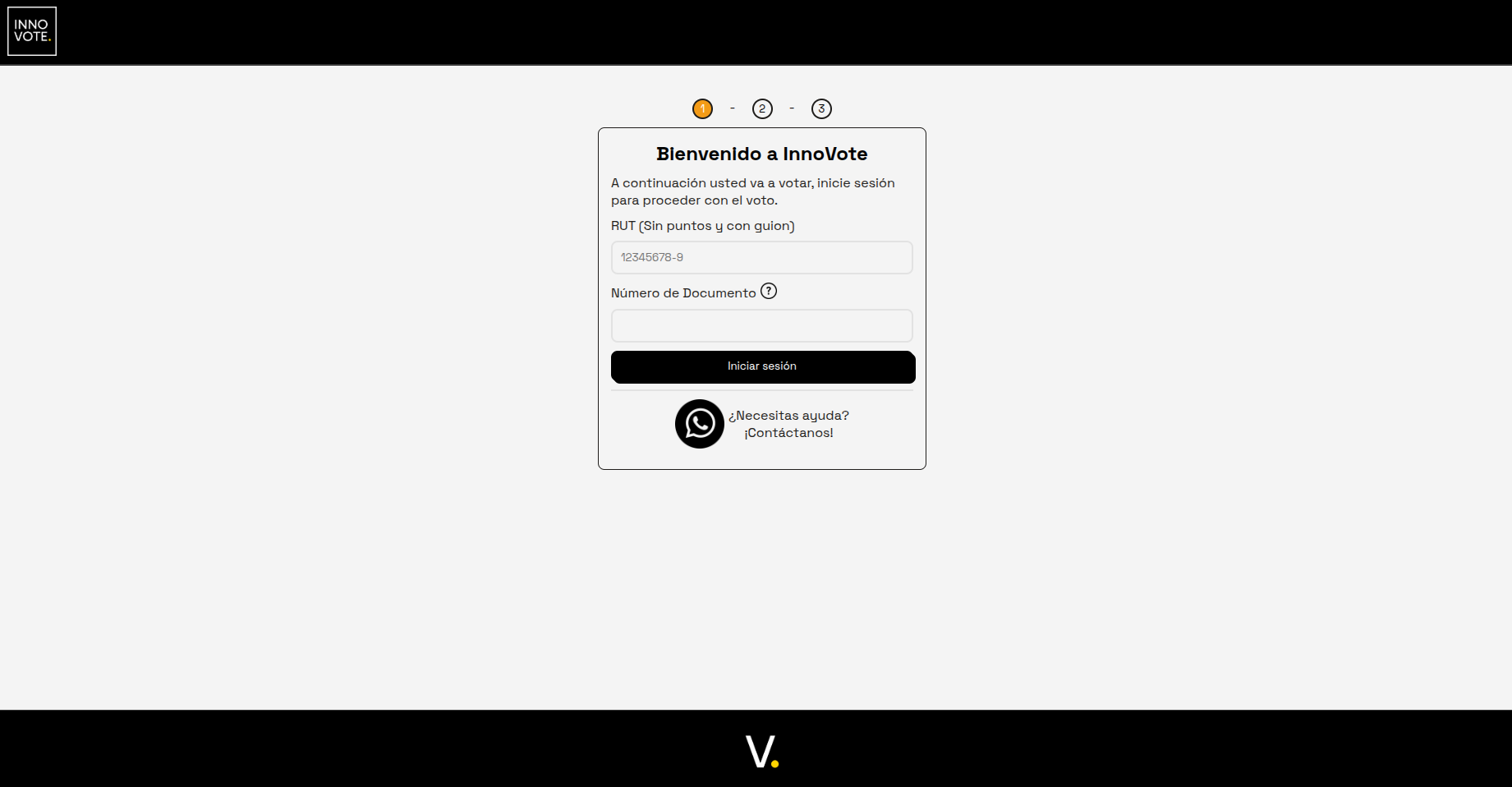 InnoVote Aplicación